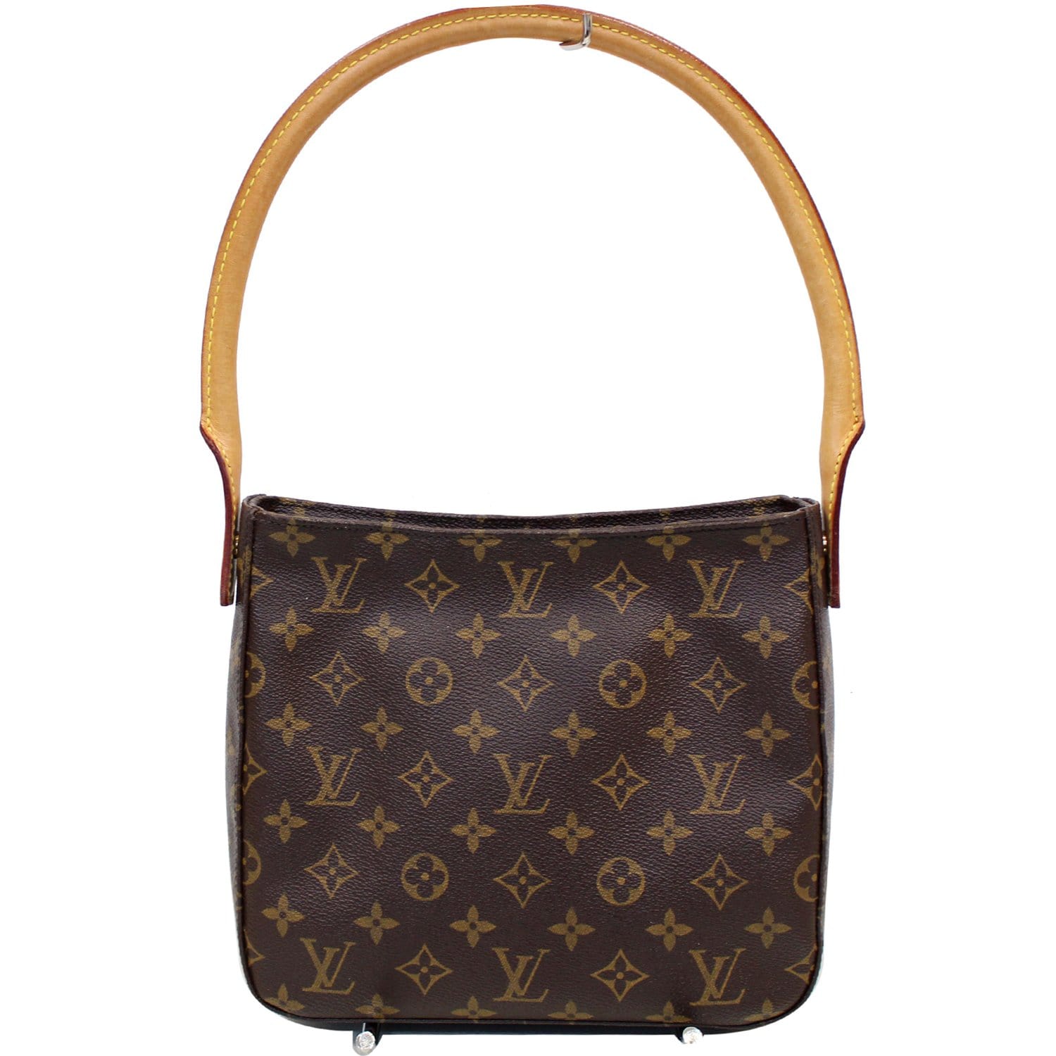 LOUIS VUITTON Shoulder Bag M51146 Looping MM Monogram canvas Brown Wom –