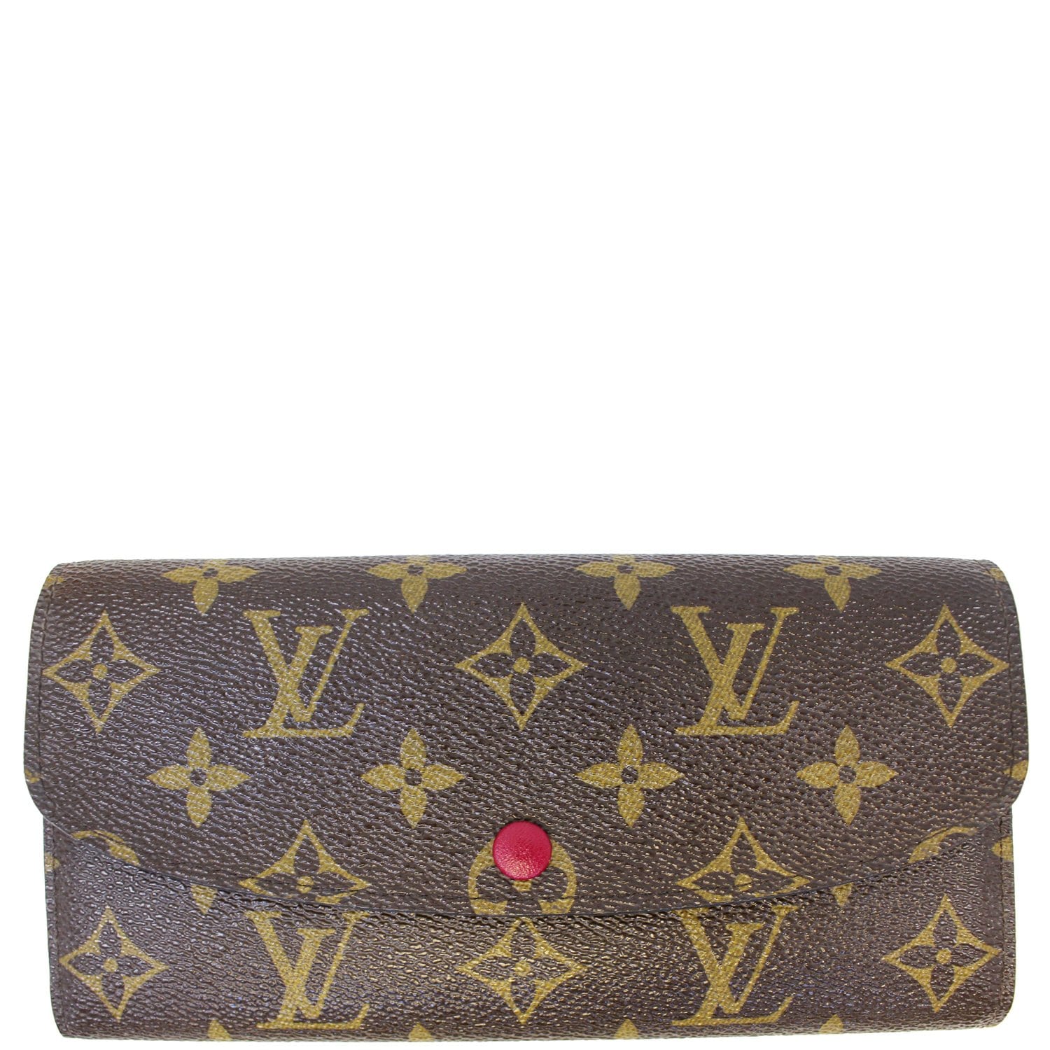 Louis Vuitton Emilie Wallet Monogram Canvas Fuchsia