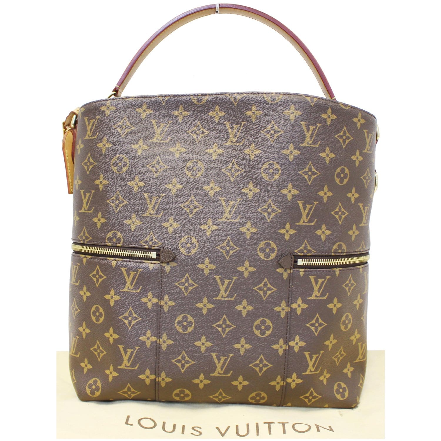 LOUIS VUITTON Melie Monogram Canvas Hobo Shoulder Bag Brown_US