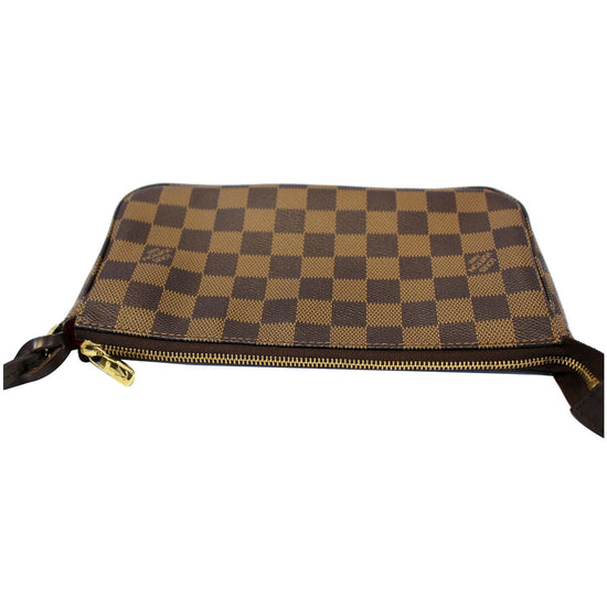 Louis Vuitton Pochette Accessoires Damier Ebene Canvas - Vilma's Vault