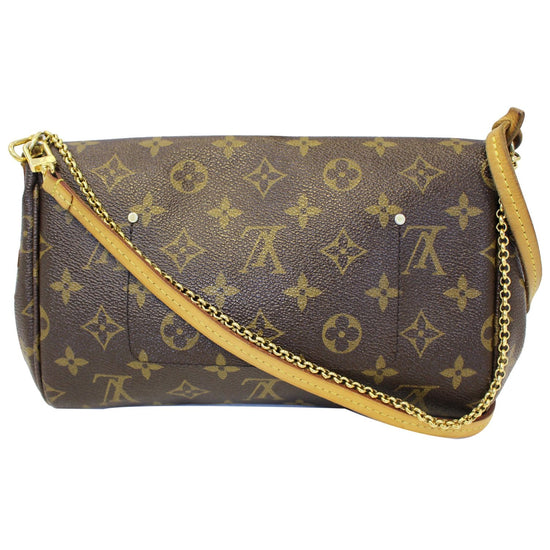 Favorite cloth crossbody bag Louis Vuitton Brown in Cloth - 35840937