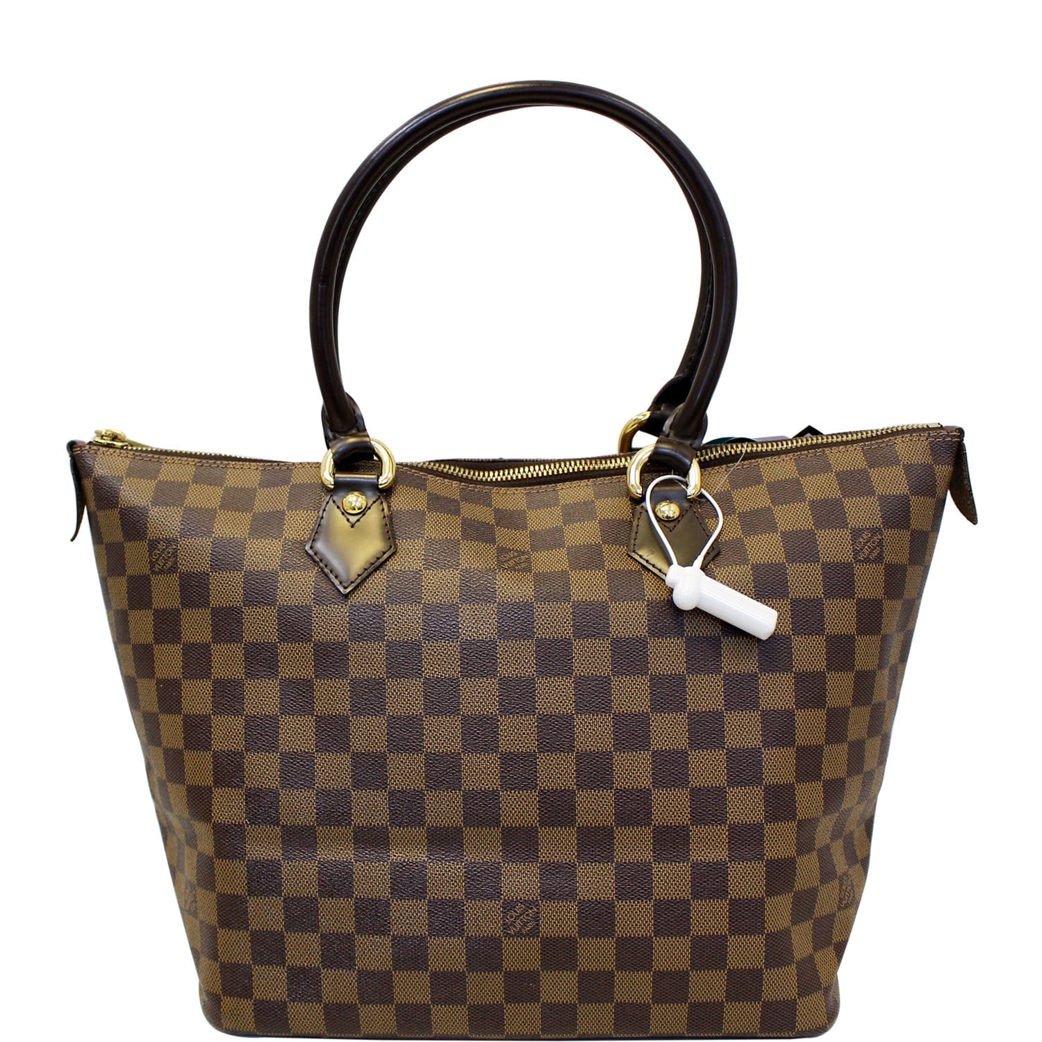 LOUIS VUITTON Saleya MM Damier Ebene Shoulder Bag