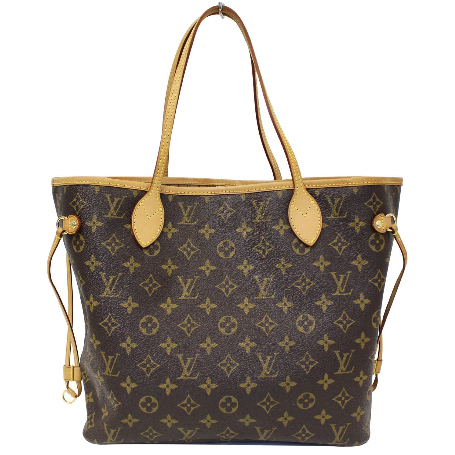 Louis Vuitton Neverfull MM Canvas Tote Shoulder Bag