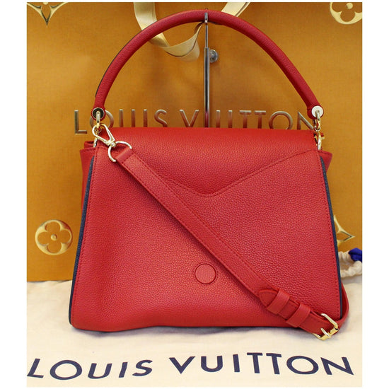 Louis Vuitton Monogram Double V Flap Calfskin leather Crossbody Shoulder bag