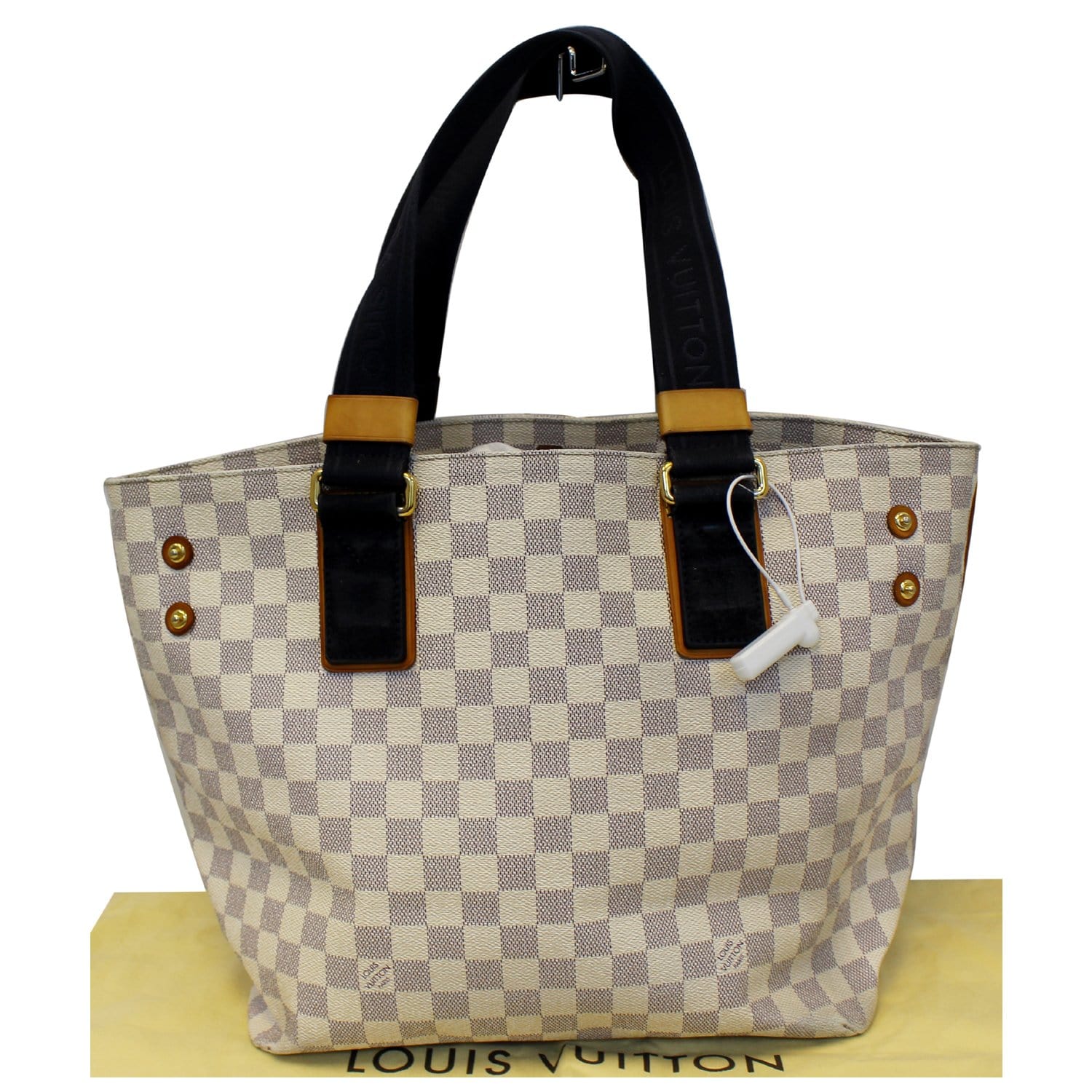 Louis Vuitton Monogram Vinyl Ambre Cruise Cabas PM Bag.  Luxury, Lot  #56267