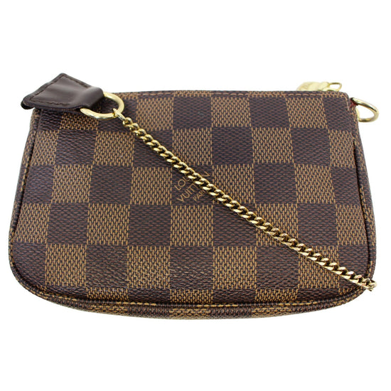 Louis Vuitton-Damier Ebene Mini Pochette Accessoires - Couture Traders