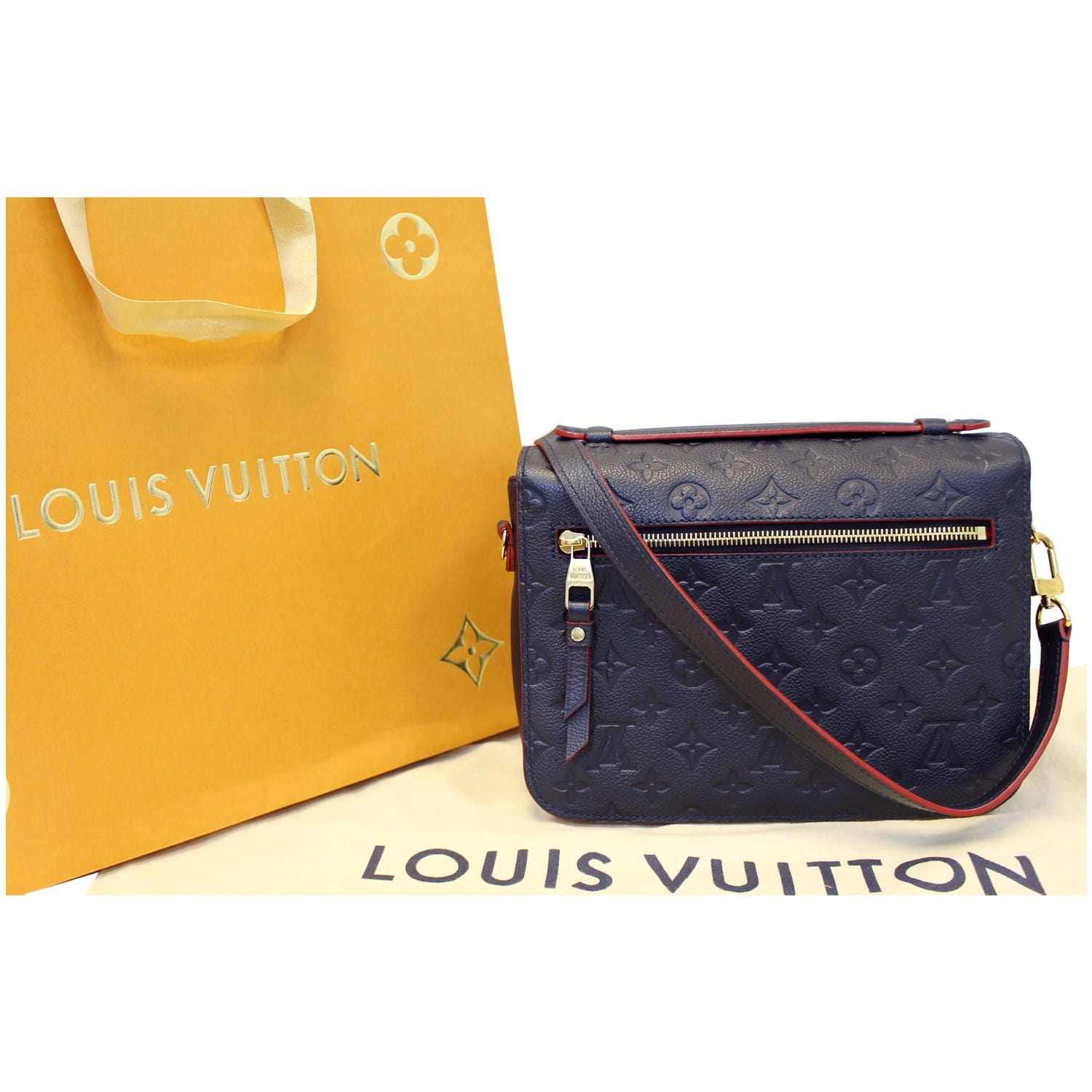 Louis Vuitton Metis Pochette Empreinte Leather Bag