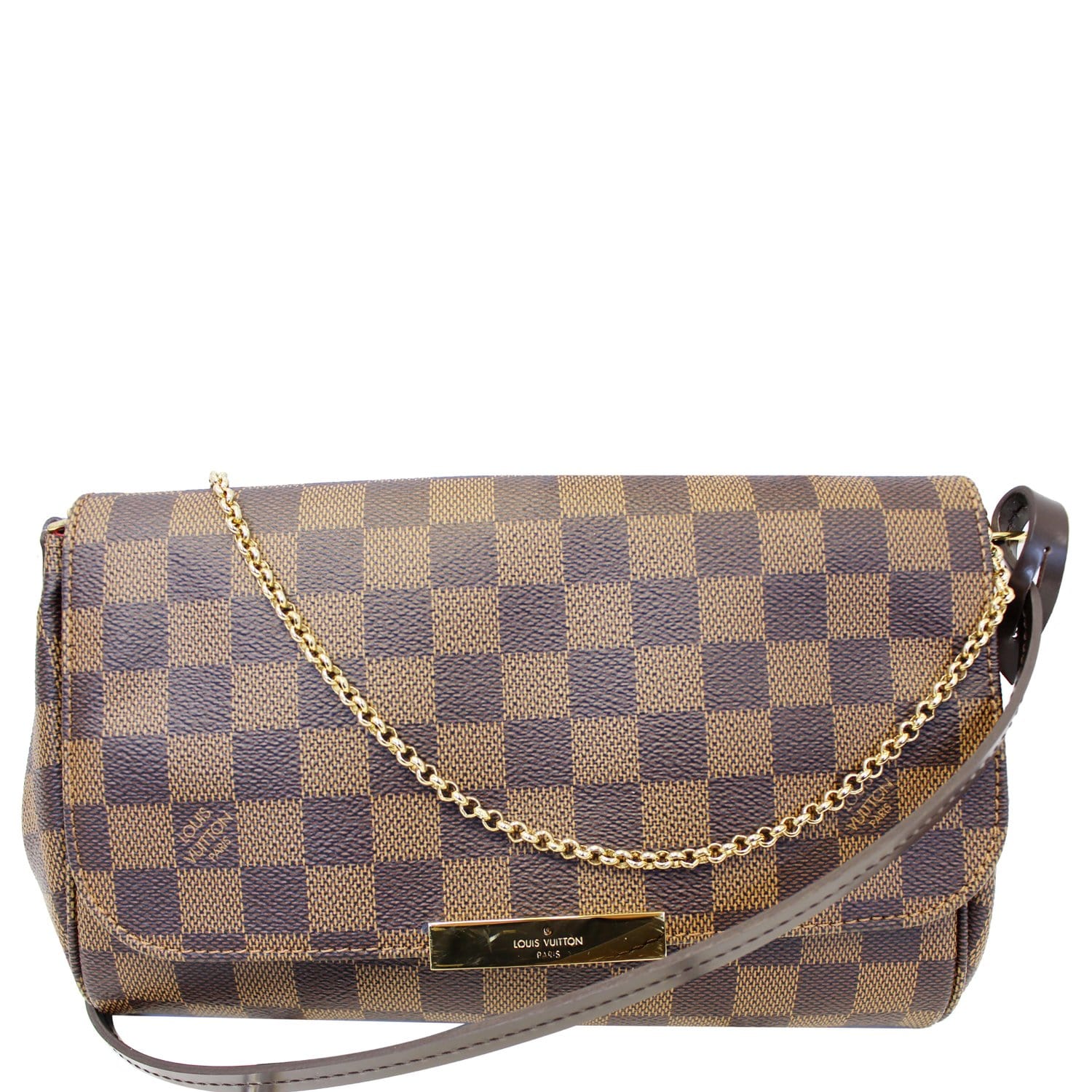 🔥NEW LOUIS VUITTON Favorite MM Damier Ebene Pochette Crossbody Bag ❤️RARE  GIFT!