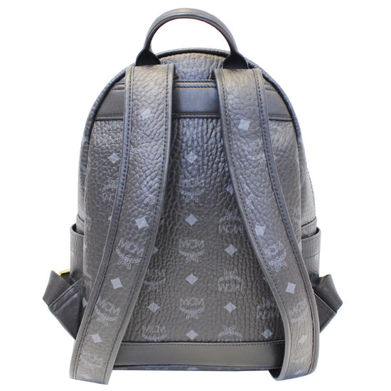 Medium Stark Classic Backpack in Visetos Black