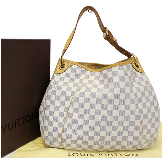 Louis Vuitton Damier Azur Galliera PM Shoulder Handbag MM Louis Vuitton