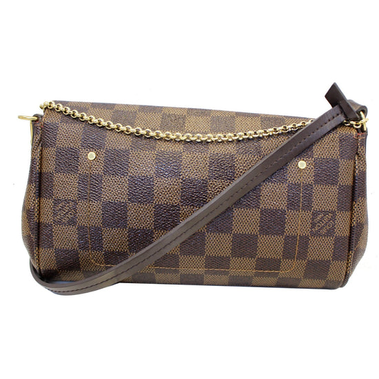 Damier Ebene Favorite PM Louis Vuitton, buy pre-owned at 700 EUR