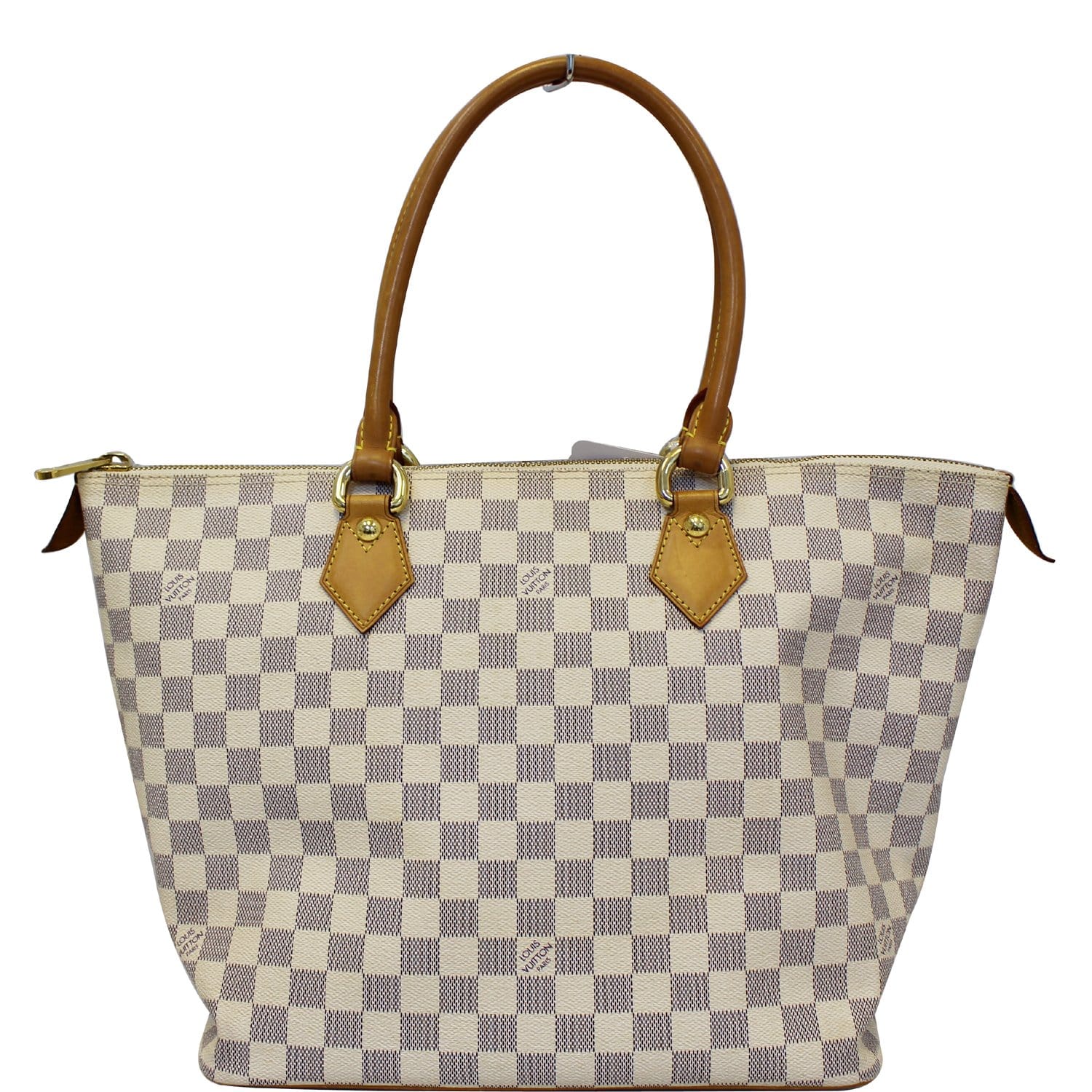 Louis Vuitton Damier Azur Saleya MM Tote For Sale at 1stDibs