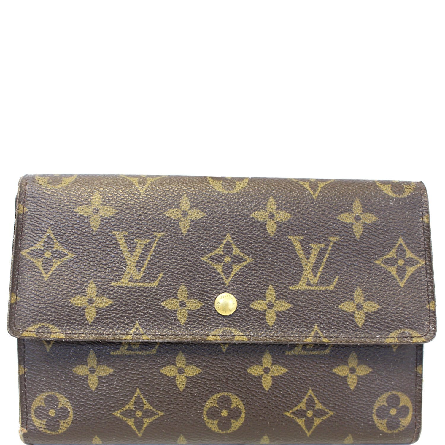 LOUIS VUITTON Tri-fold wallet N63068 Portefeiulle Alexandra Damier