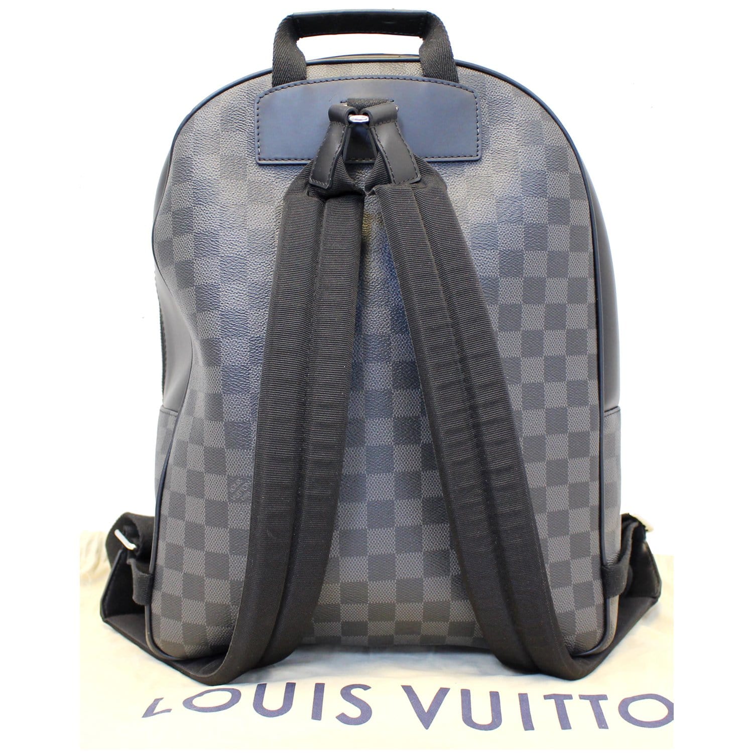 LOUIS VUITTON Josh Damier Graphite Backpack Bag Black-US