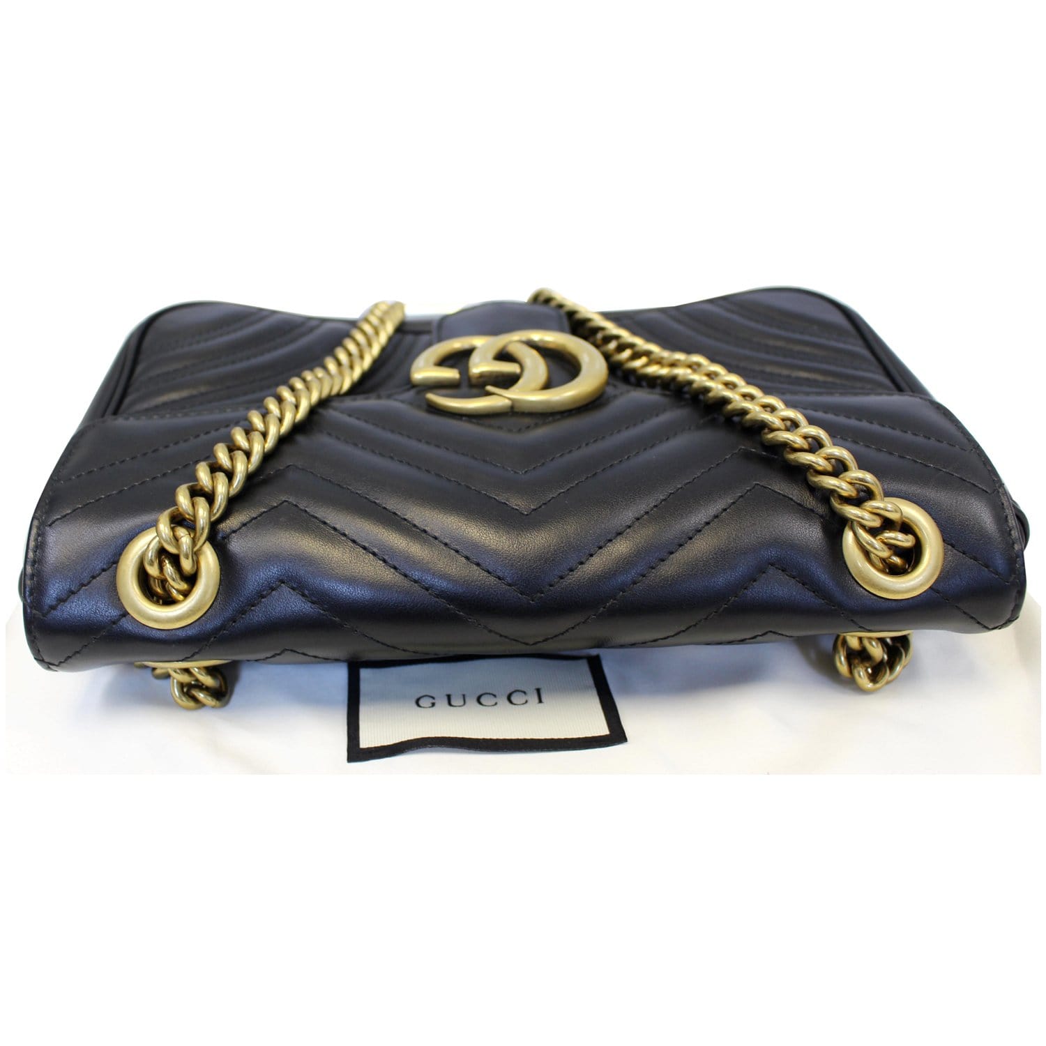 Gucci GG Marmont Small Matelasse Leather Crossbody Bag