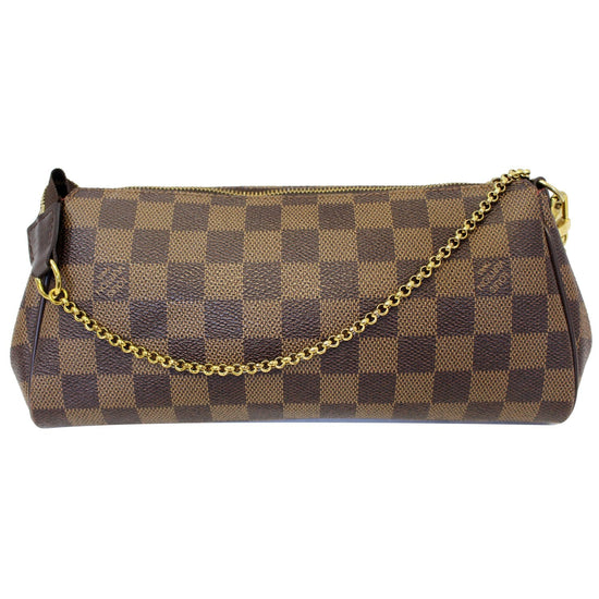 Louis Vuitton // Brown Damier Ebene Eva Crossbody Bag – VSP