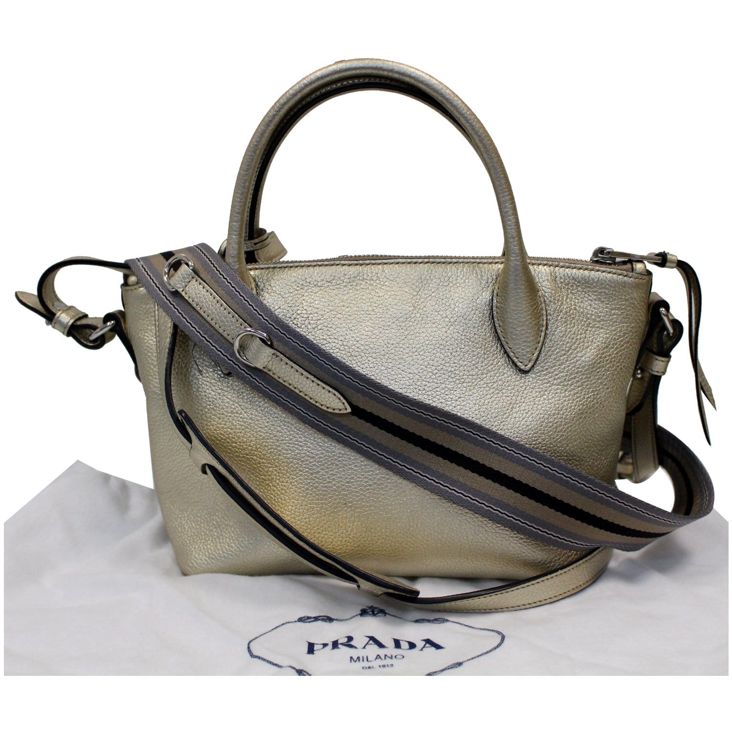 prada small daino tote bag