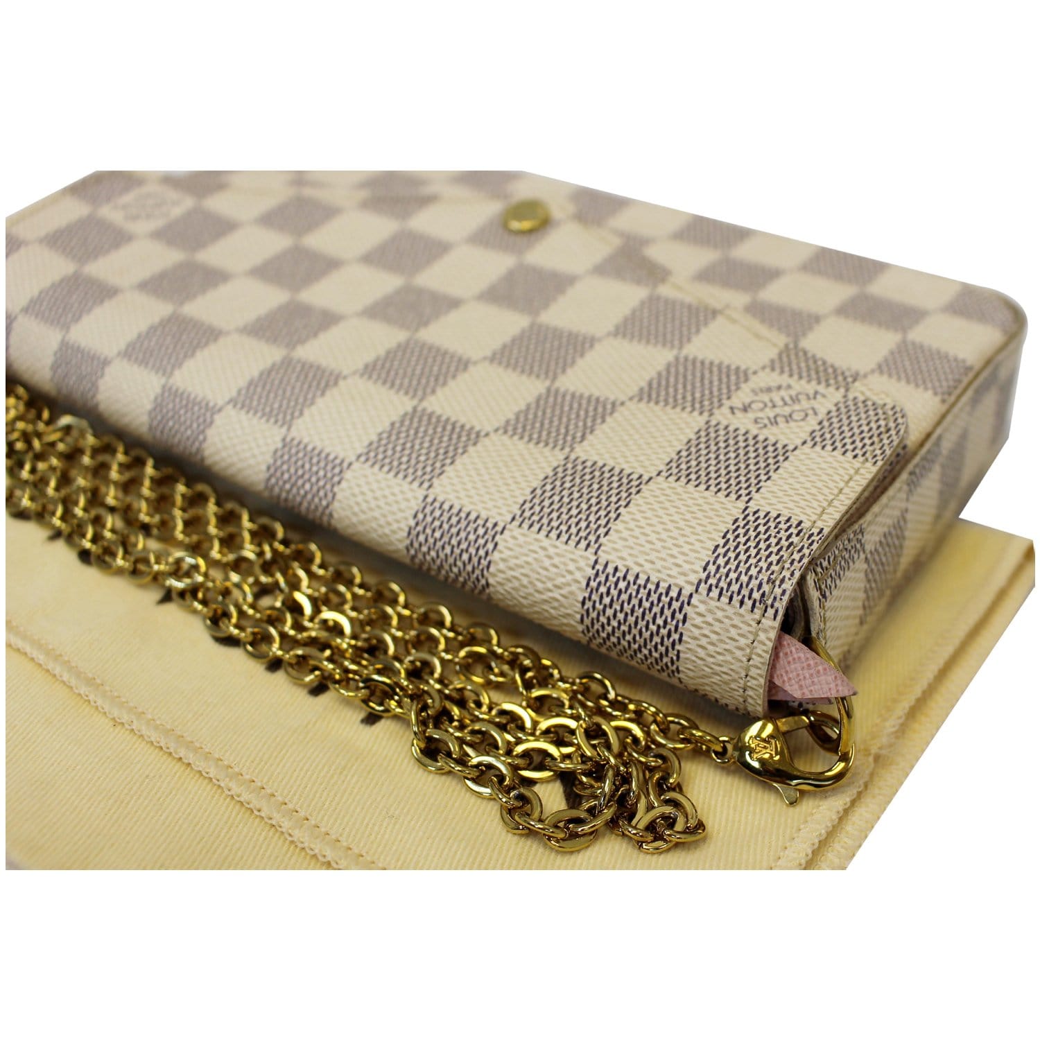 Louis Vuitton Eva Damier Azur Pochette Ahoy Comics