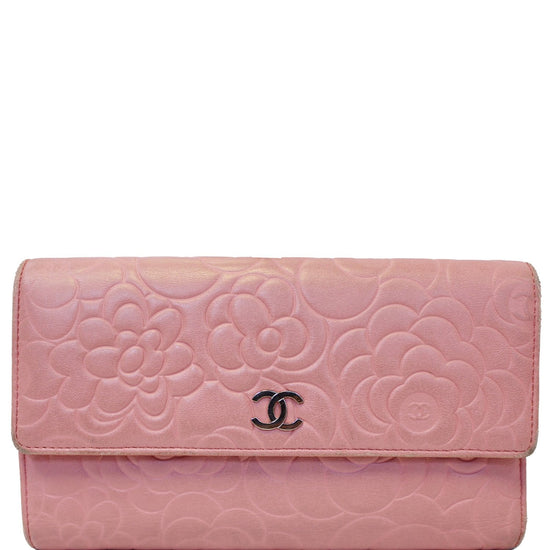 XL Trifold Wallet (Crimson Pink)