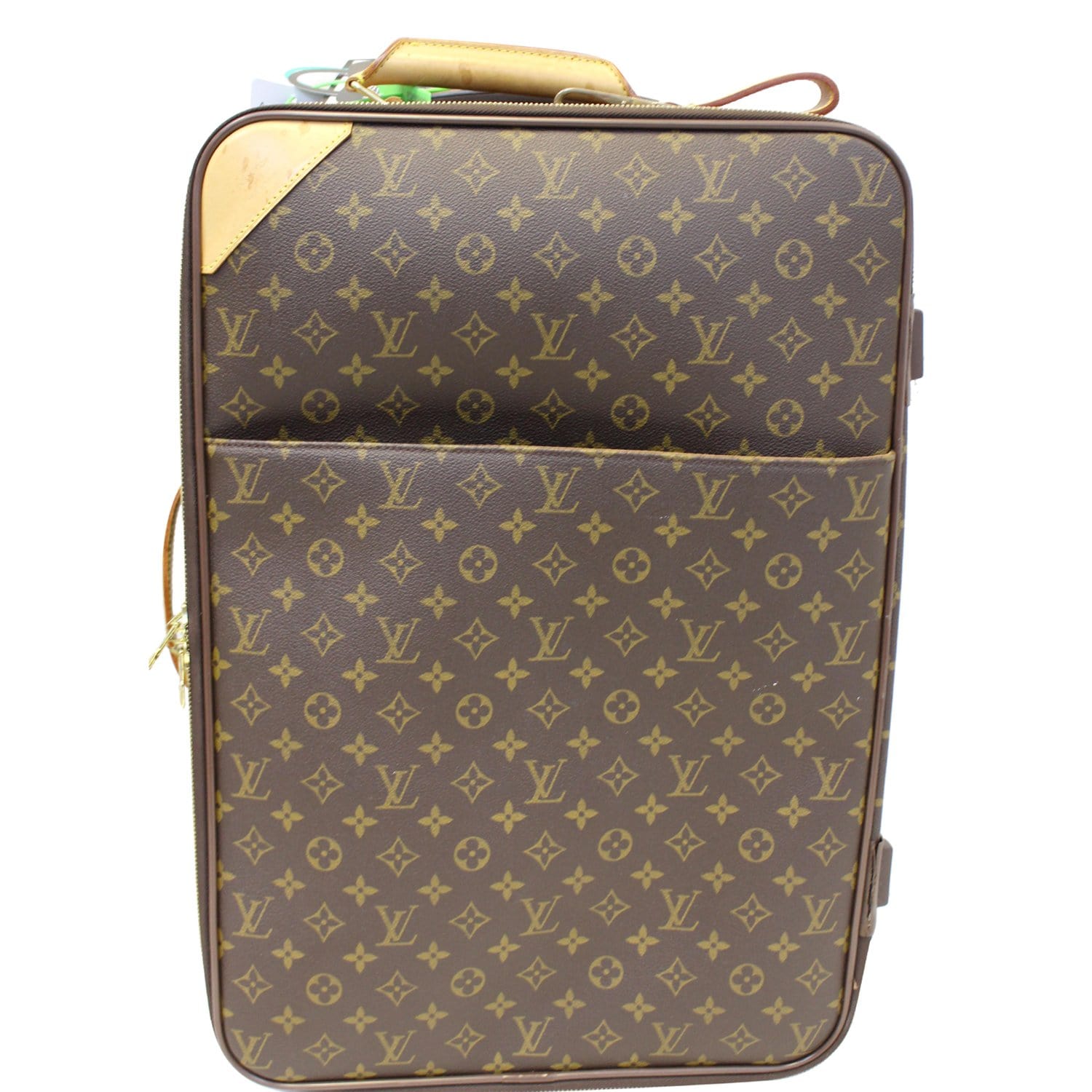 Brown Louis Vuitton Monogram Pegase 55 Travel Bag