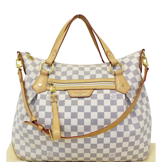 Evora MM Damier Azur – Keeks Designer Handbags