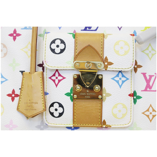 LOUIS VUITTON ALMA WHITE MULTICOLOR MONOGRAM HANDBAG [SIZE:GM] JW_BG_040,  Luxury, Bags & Wallets on Carousell