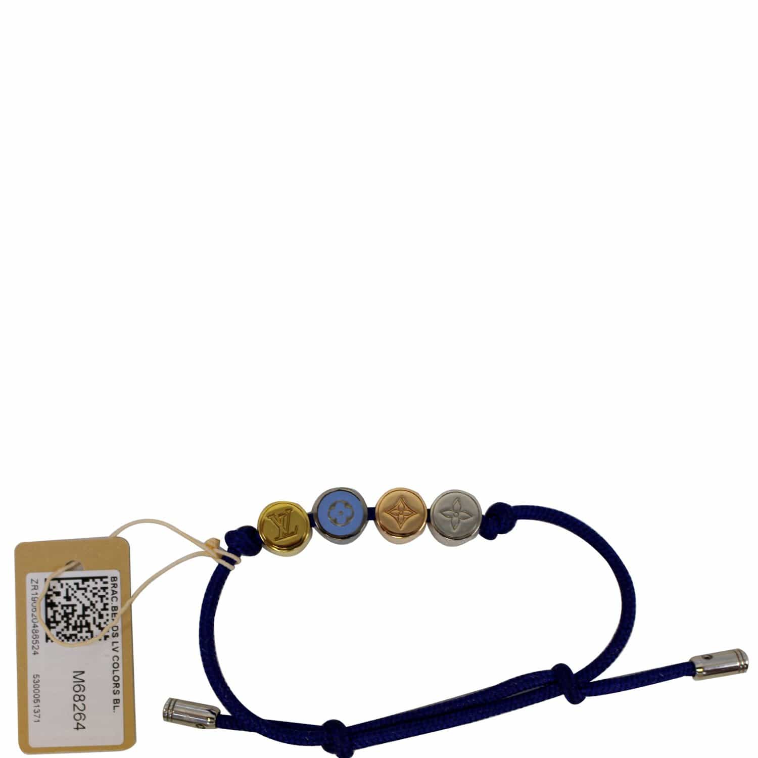 Louis Vuitton LV Beads Bracelet - Blue, Brass Bead, Bracelets - LOU762562