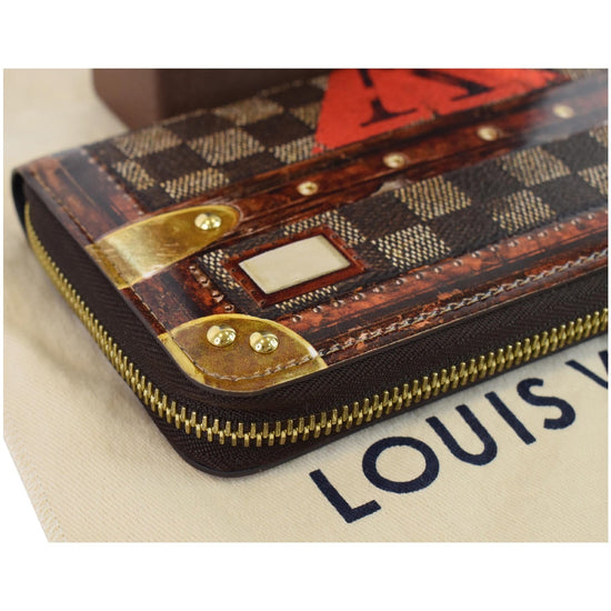 Louis Vuitton Ebene Zippy Wallet – The Closet