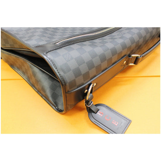 Garment Bag 3 Hangers Damier Graphite – Keeks Designer Handbags