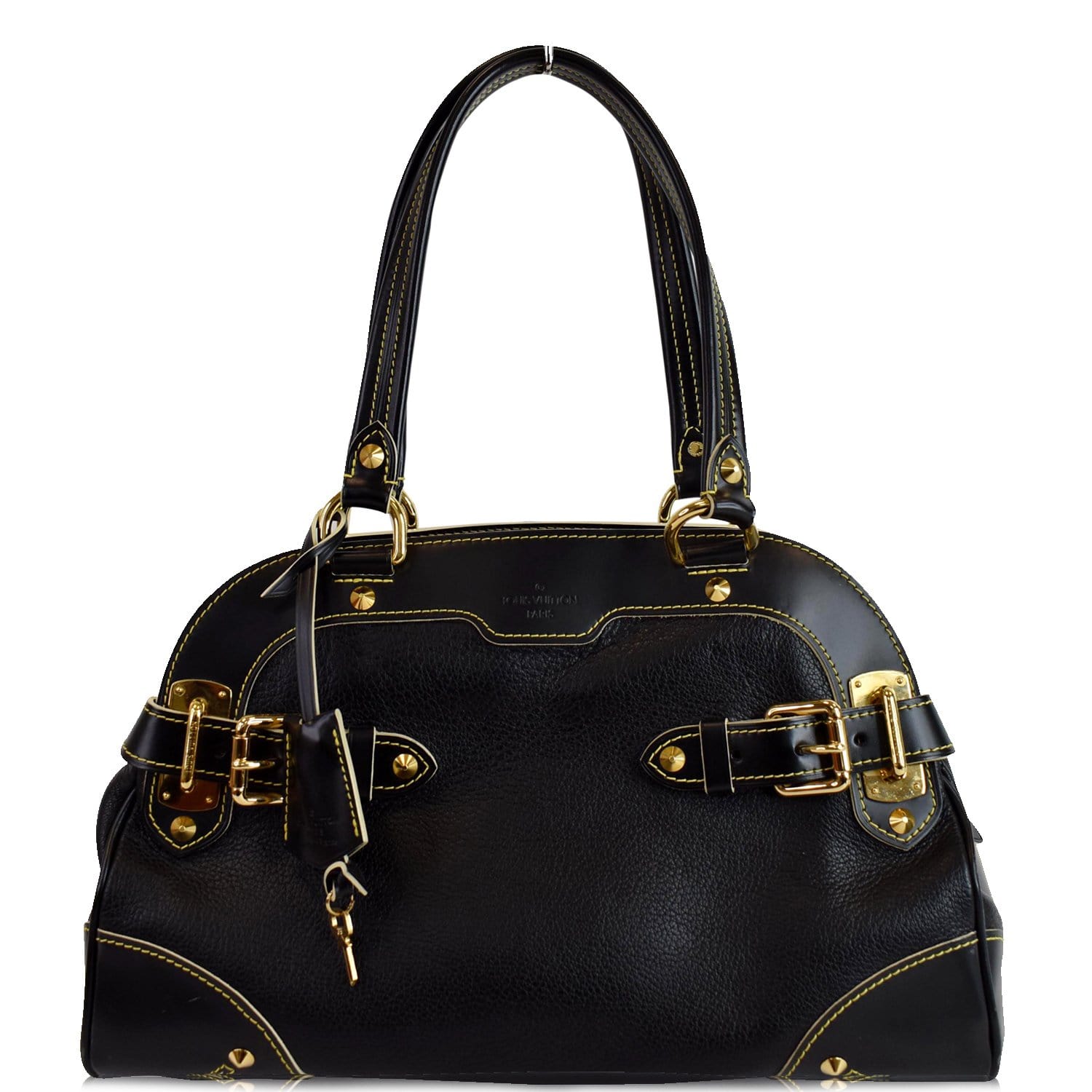 Louis Vuitton Louis Vuitton Le Radieux Black Suhali Leather Shoulder