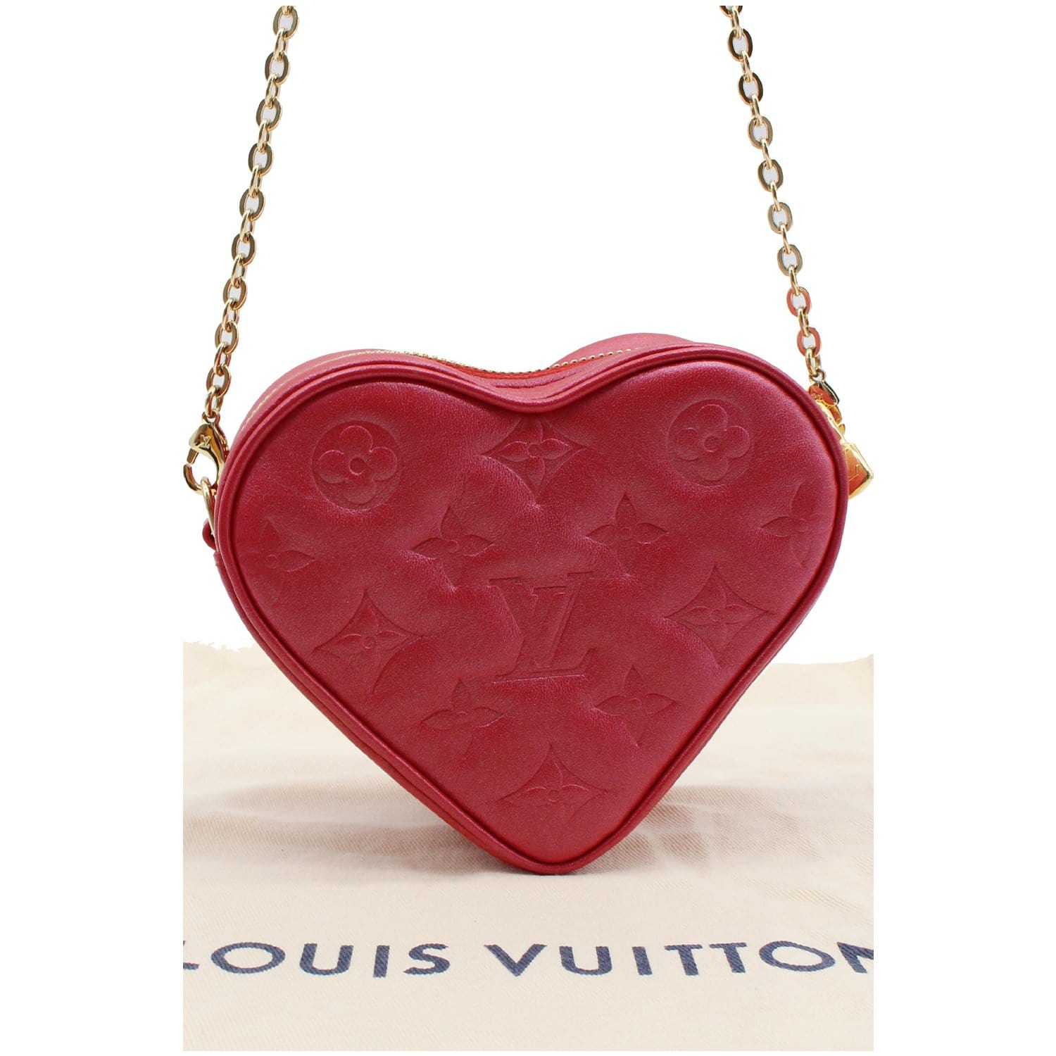 Louis Vuitton Onthego Monogram Giant RedPink in Coated Canvas with  Goldtone  US