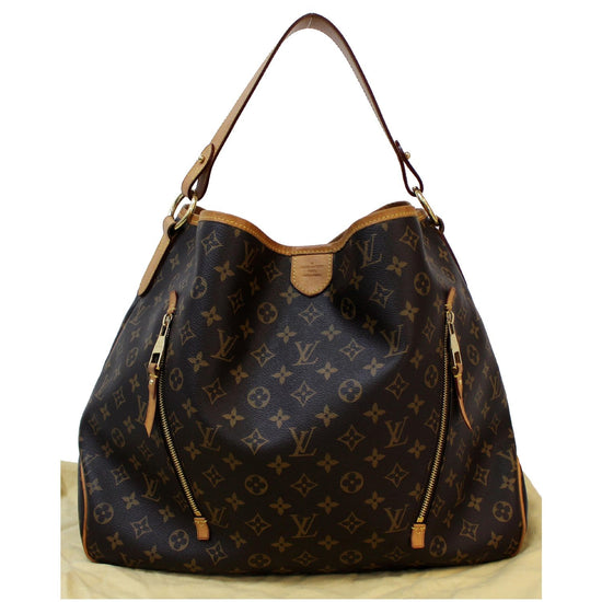 Louis Vuitton Delightful GM Tote Monogram Canvas Shoulder With Insert Bag  Pre owned Brown Cloth ref.674124 - Joli Closet