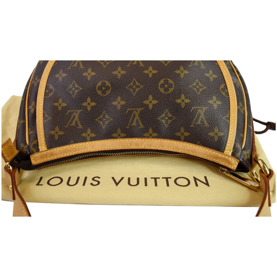 Tulum fabric handbag Louis Vuitton Brown in Cloth - 35371743
