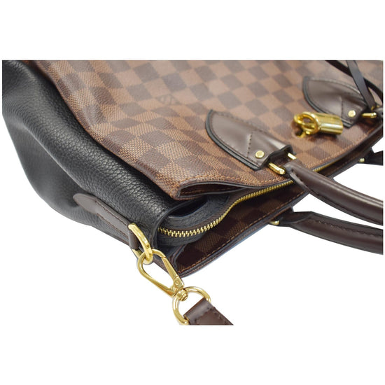 Normandy leather satchel Louis Vuitton Brown in Leather - 31767851