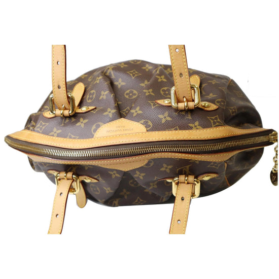Tivoli leather handbag Louis Vuitton Brown in Leather - 32035693