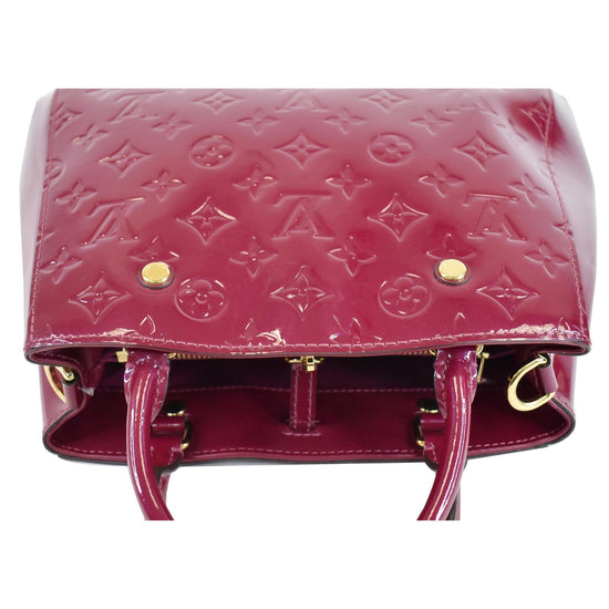 Louis Vuitton - Montaigne BB - Red Monogram Vernis - GHW