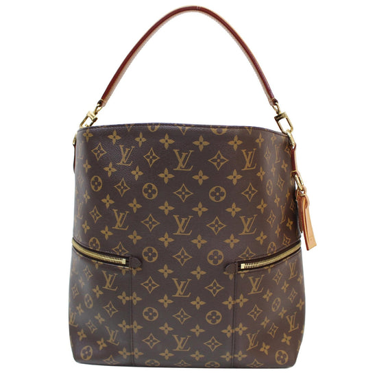 Louis Vuitton Melie Brown Monogram Canvas Hobo Bag - MyDesignerly