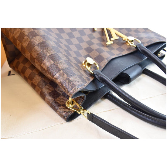 LOUIS VUITTON LV Riverside Damier Ebene Shoulder Bag Noir