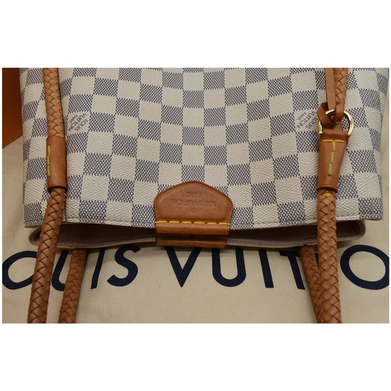 White Louis Vuitton Damier Azur Propriano Tote Bag, RvceShops Revival