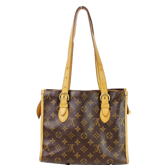 Louis Vuitton Tote Popincourt Monogram PM Marine in Coated Canvas/Leather  with Brass - US