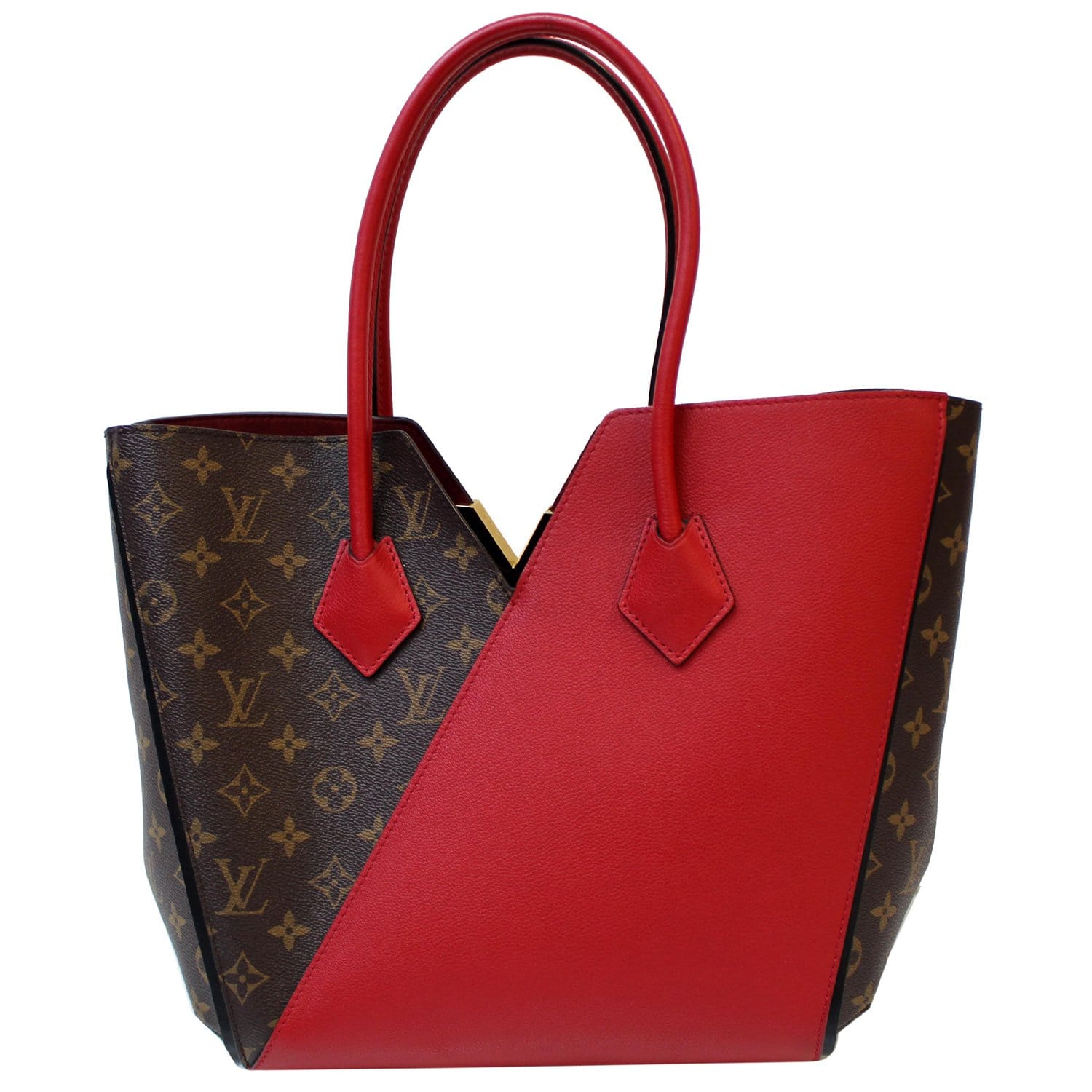 Louis Vuitton Kimono Monogram Calfskin Tote Bag Brown