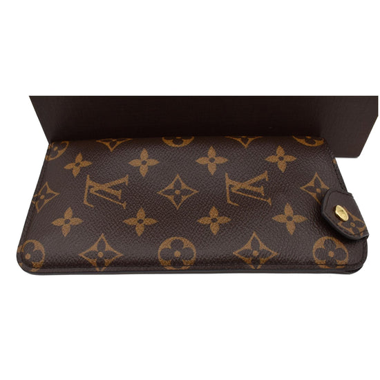 Authenticated Used Louis Vuitton Glasses Case Pen Monogram Etuy Lunet Lava  Brown Canvas Women's Men's M62970 