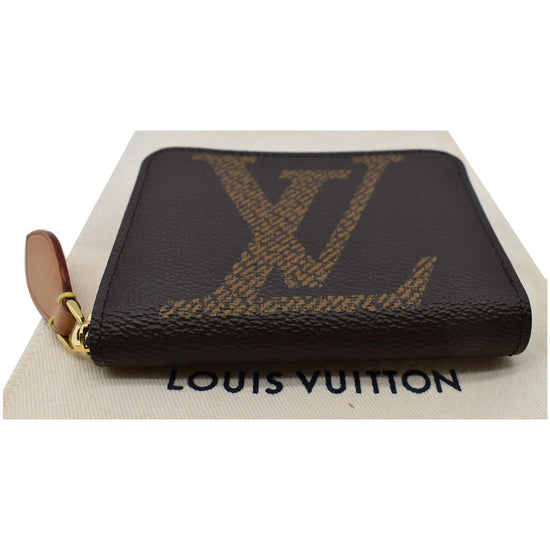 LOUIS VUITTON Monogram Giant Wild At Heart Zippy Coin Purse Creme 1198138