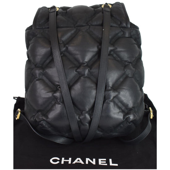 Chanel Chesterfield Quilted Calfskin Shoulder Backpack