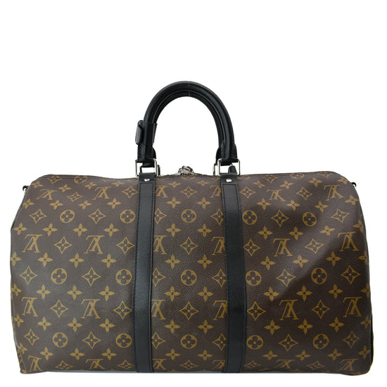 Louis Vuitton Keepall Bandouliere Bag Monogram Revelation Leather 45 Brown  2207801