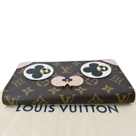 LOUIS VUITTON Monogram Valentine Dog Zippy Wallet 352935