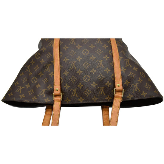 Trocadéro cloth handbag Louis Vuitton Brown in Cloth - 14947019