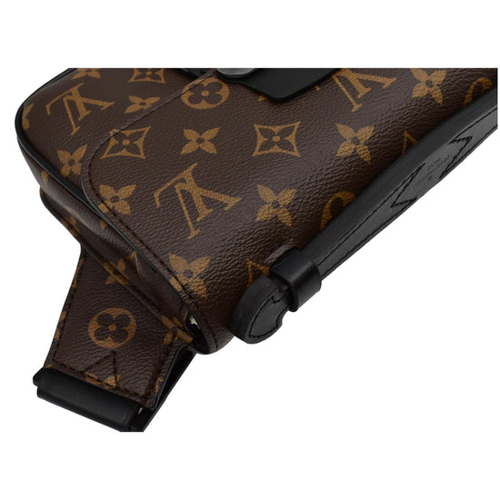 Louis Vuitton Monogram Hexagan Macassar Brown Quilted Crossbody