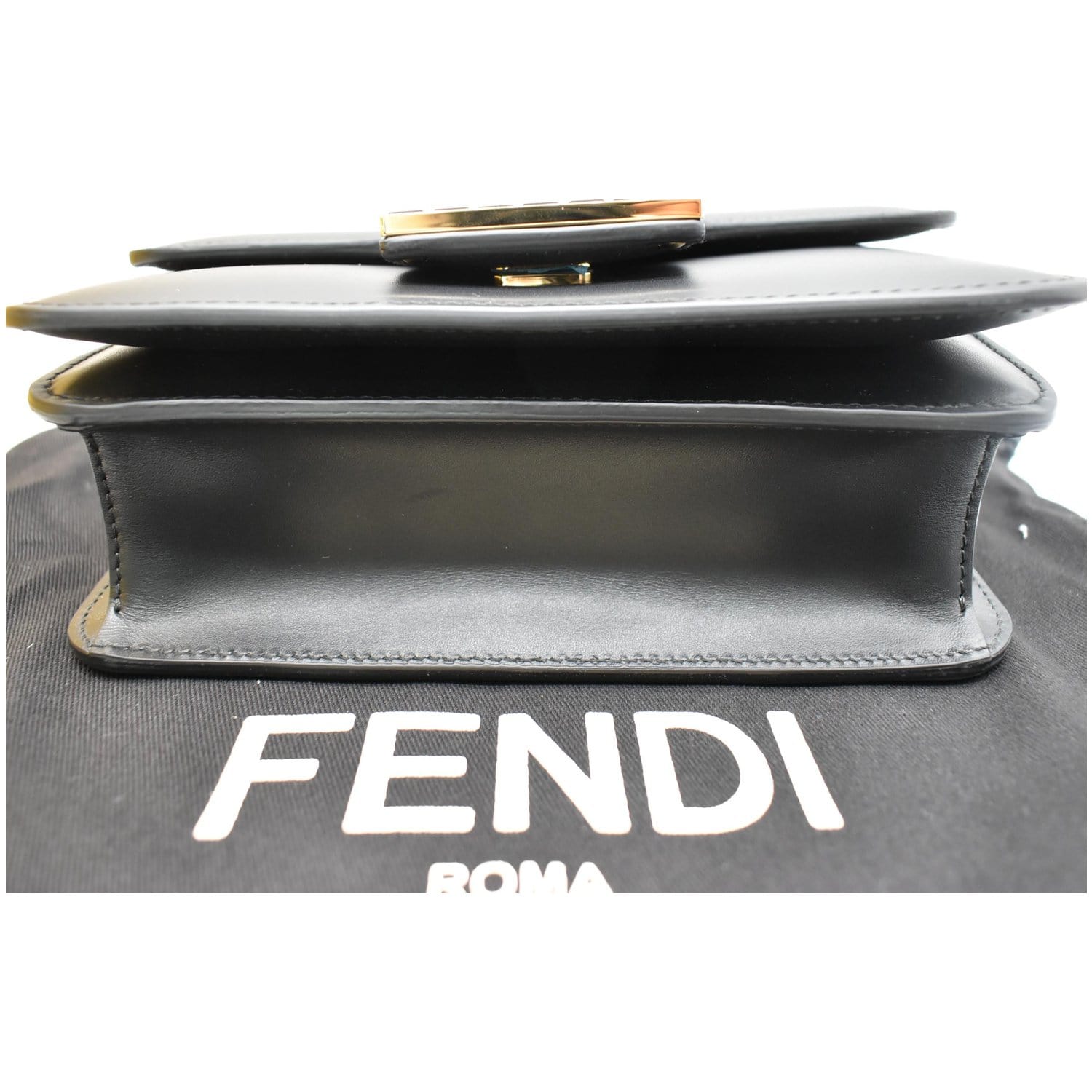 fendi fab leather crossbody bag