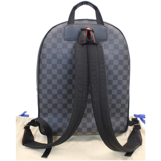 Louis Vuitton Orange Damier Graphite Josh Backpack 474lvs63